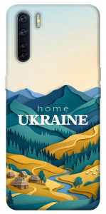 Чехол Ukraine home для Oppo A91