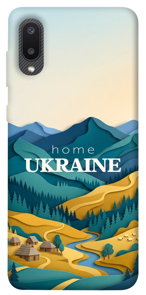 Чехол Ukraine home для Galaxy A02