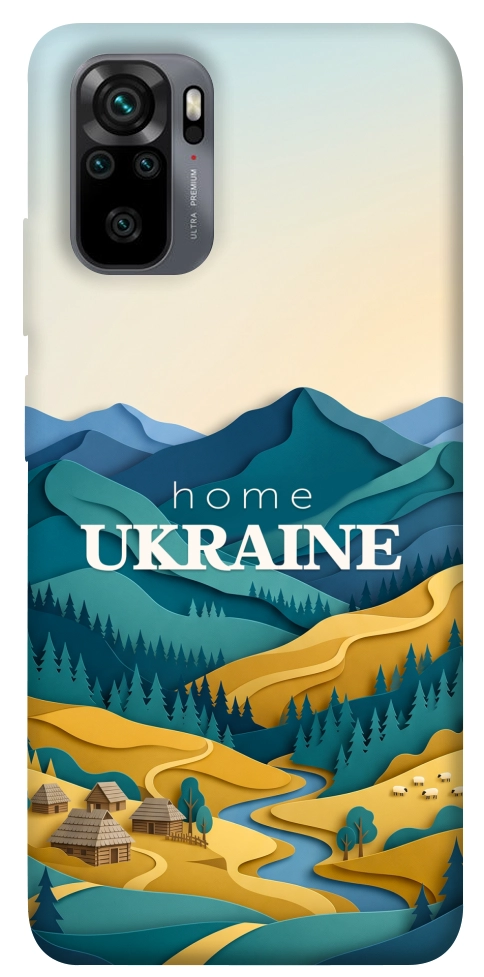 Чехол Ukraine home для Xiaomi Redmi Note 10