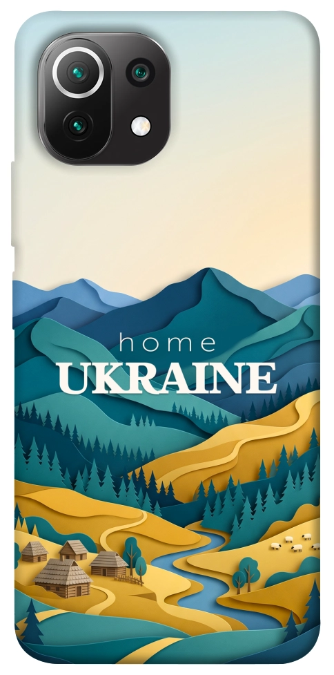 Чехол Ukraine home для Xiaomi Mi 11 Lite