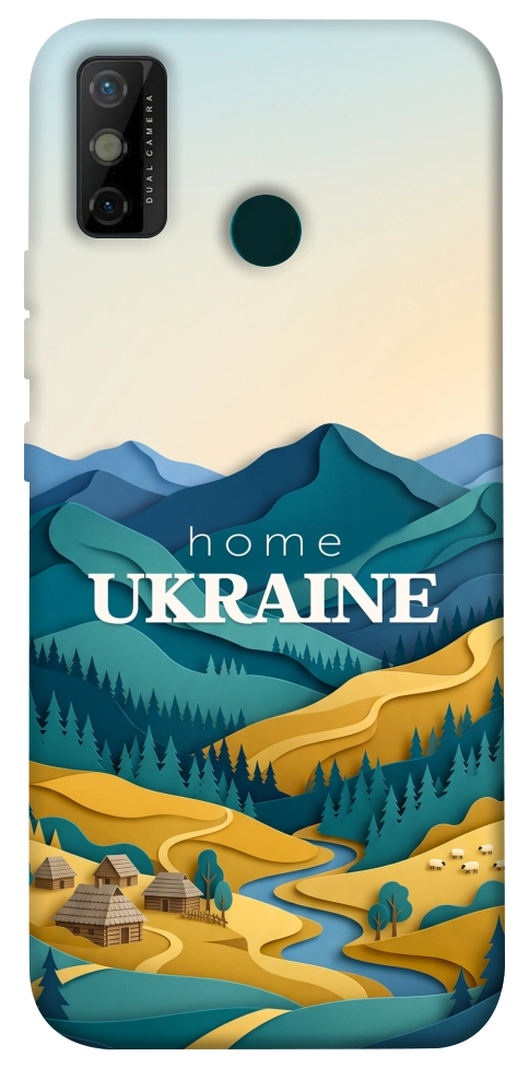 Чохол Ukraine home для TECNO Spark 6 Go