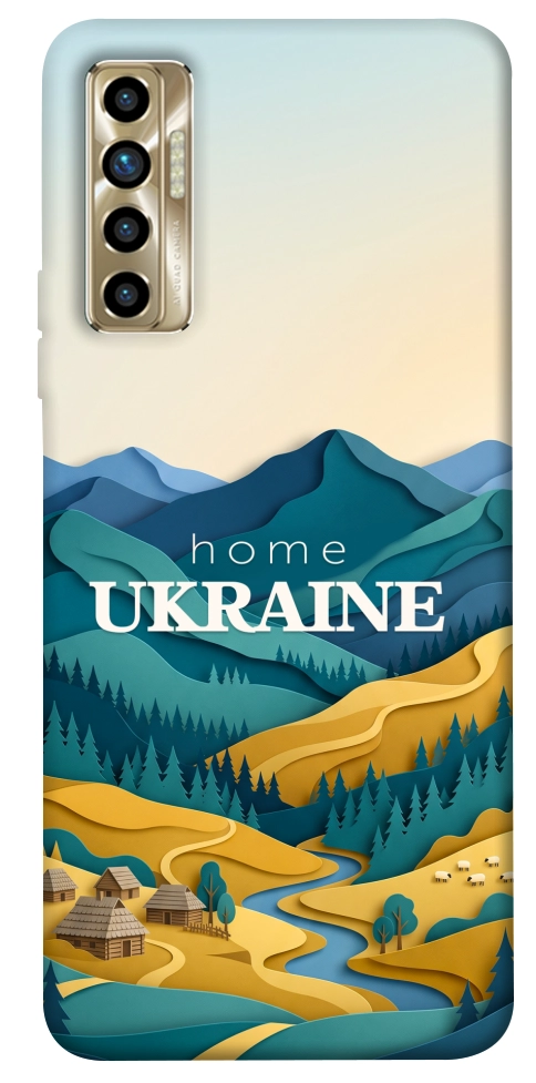 Чохол Ukraine home для TECNO Camon 17P