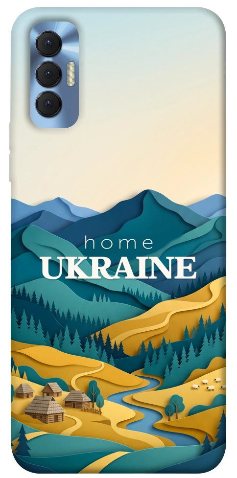 Чехол Ukraine home для TECNO Spark 8P