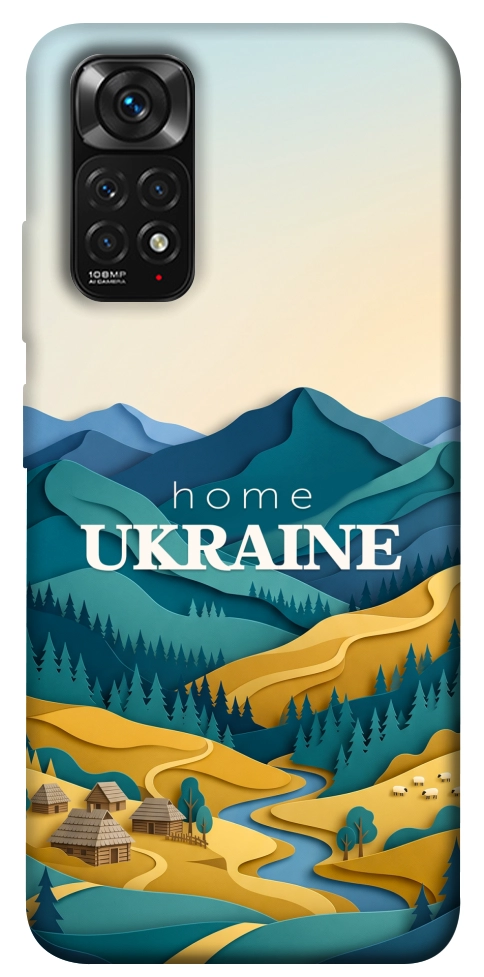 Чехол Ukraine home для Xiaomi Redmi Note 11 (Global)