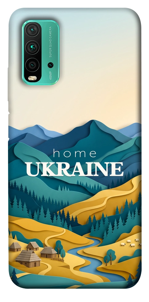 Чехол Ukraine home для Xiaomi Redmi Note 9 4G