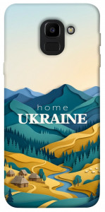 Чехол Ukraine home для Galaxy J6 (2018)