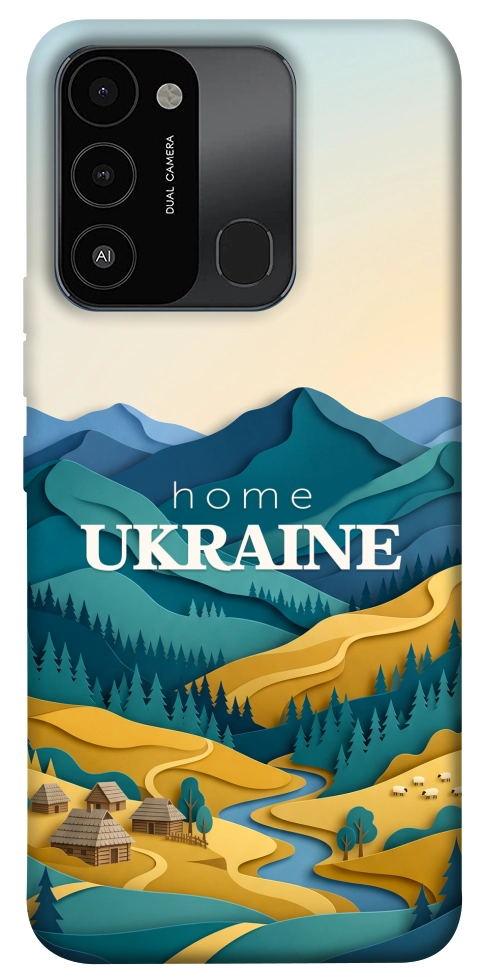 Чехол Ukraine home для TECNO Spark 8C