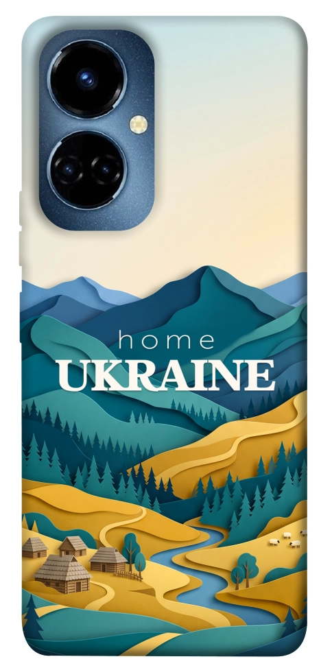 Чехол Ukraine home для TECNO Camon 19 (CI6n)