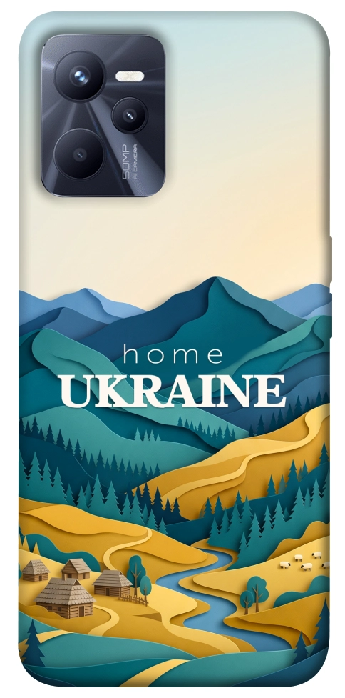 Чехол Ukraine home для Realme C35