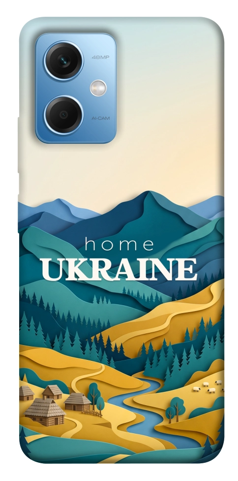 Чехол Ukraine home для Xiaomi Redmi Note 12 5G