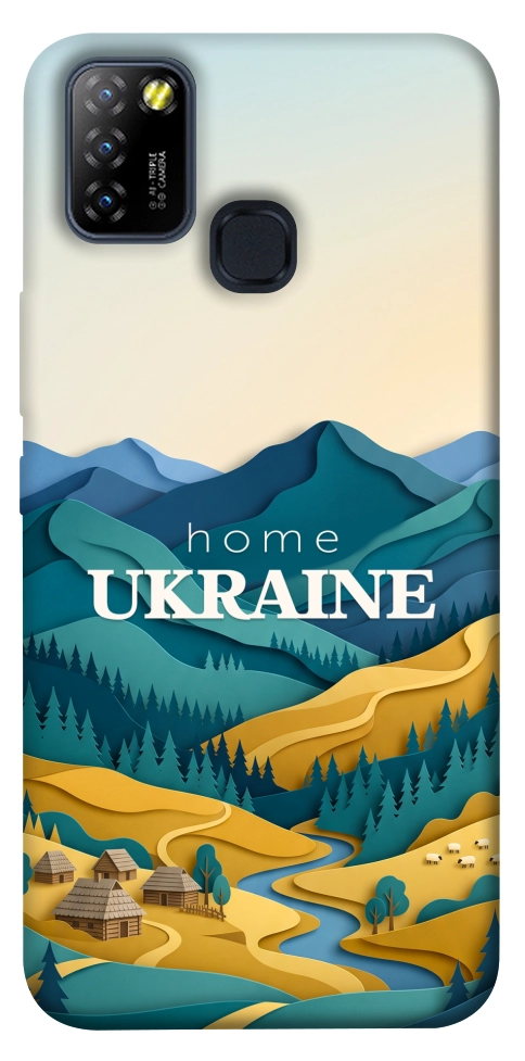 Чехол Ukraine home для Infinix Hot 10 Lite