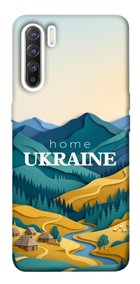 Чехол Ukraine home для Oppo Reno 3