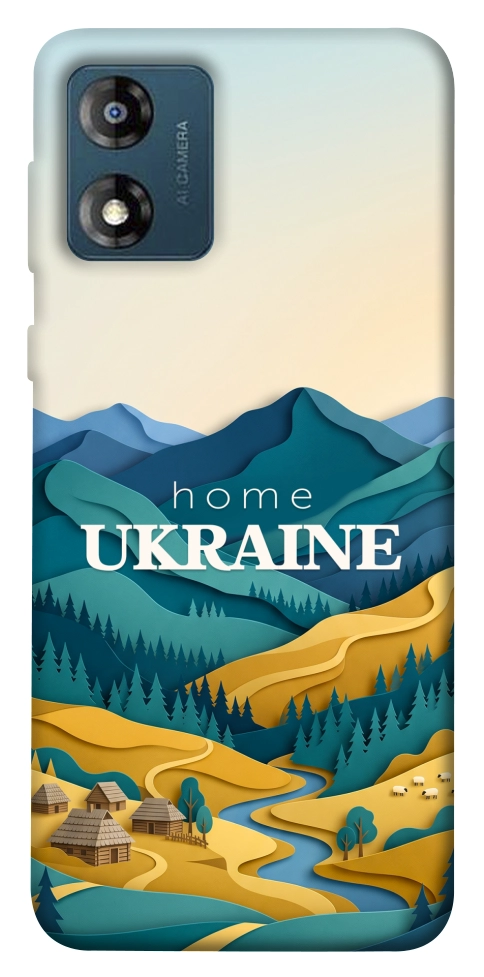 Чохол Ukraine home для Motorola Moto E13