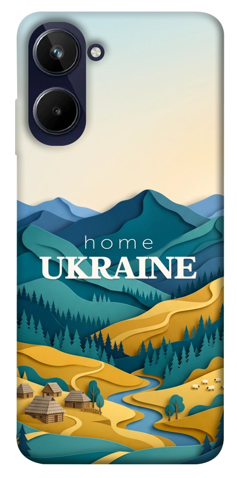 Чехол Ukraine home для Realme 10 4G