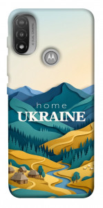 Чехол Ukraine home для Motorola Moto E20