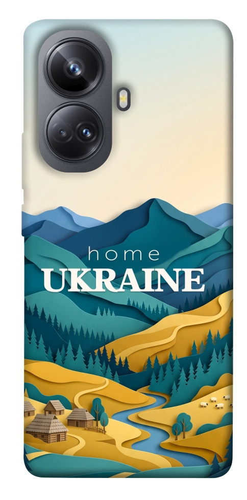 Чехол Ukraine home для Realme 10 Pro+