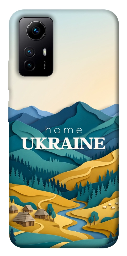 Чехол Ukraine home для Xiaomi Redmi Note 12S