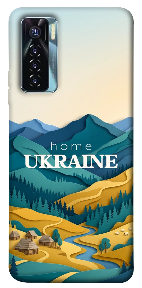 Чехол Ukraine home для TECNO Camon 17 Pro