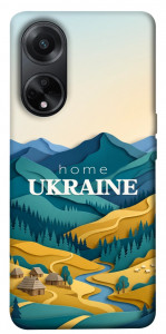 Чехол Ukraine home для Oppo A58 4G