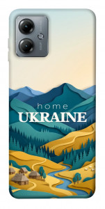 Чехол Ukraine home для Motorola Moto G14