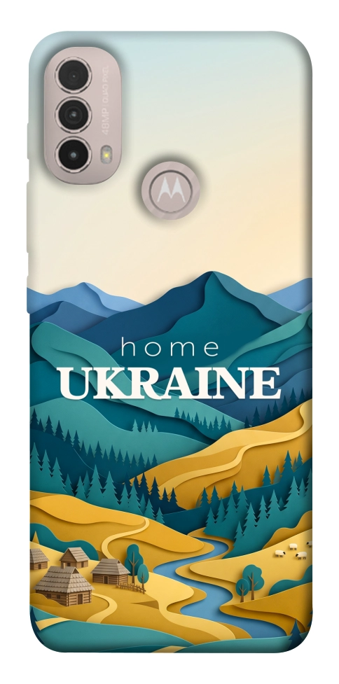 Чехол Ukraine home для Motorola Moto E30