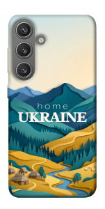 Чехол Ukraine home для Galaxy S24+