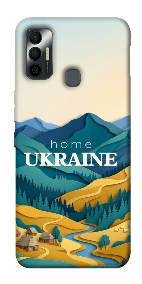 Чохол Ukraine home для TECNO Spark 7