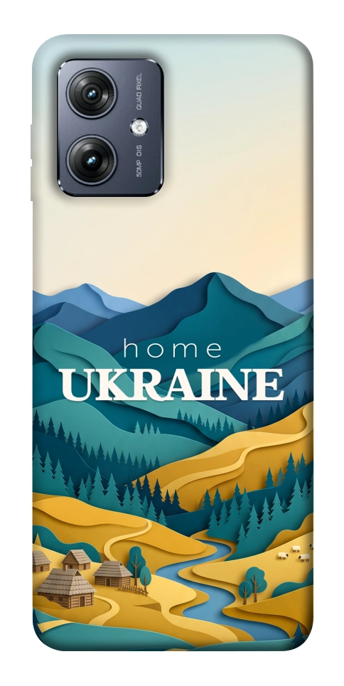 Чохол Ukraine home для Motorola Moto G54