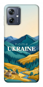 Чохол Ukraine home для Motorola Moto G54