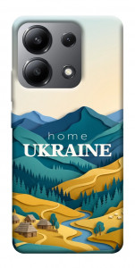 Чехол Ukraine home для Xiaomi Redmi Note 13 4G