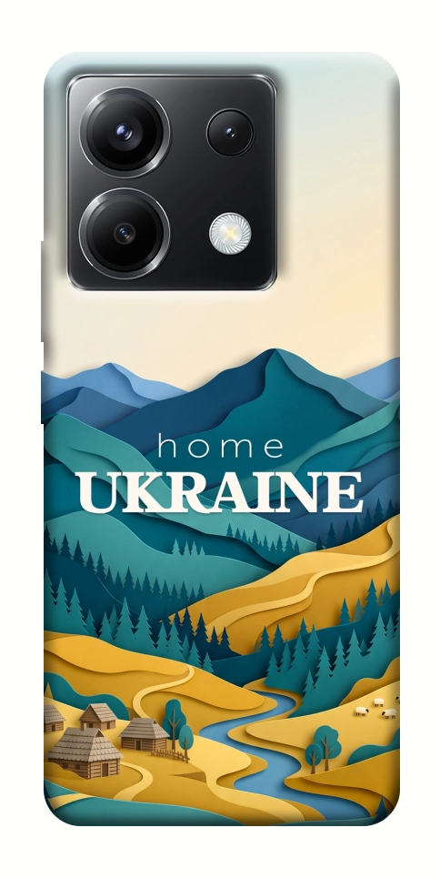 Чехол Ukraine home для Xiaomi Poco X6