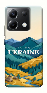 Чехол Ukraine home для Xiaomi Poco X6