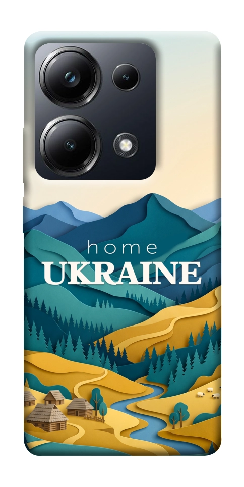 Чехол Ukraine home для Xiaomi Poco M6