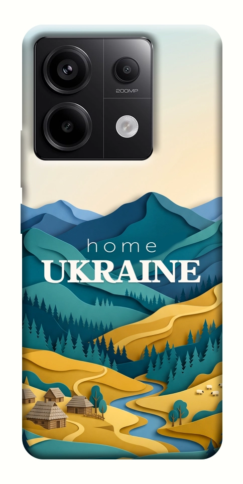 Чехол Ukraine home для Xiaomi Redmi Note 13 Pro 4G