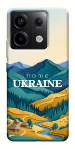 Чехол Ukraine home для Xiaomi Redmi Note 13 Pro 4G