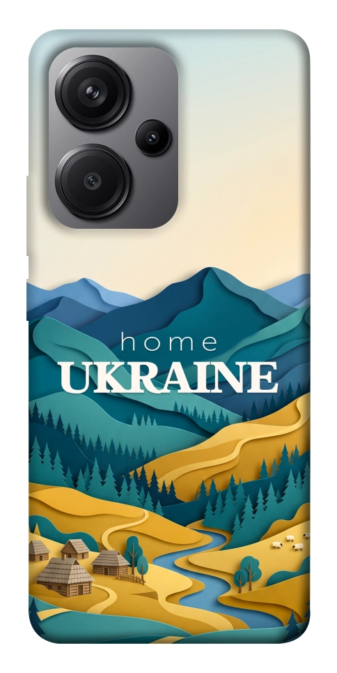 Чехол Ukraine home для Xiaomi Redmi Note 13 Pro+