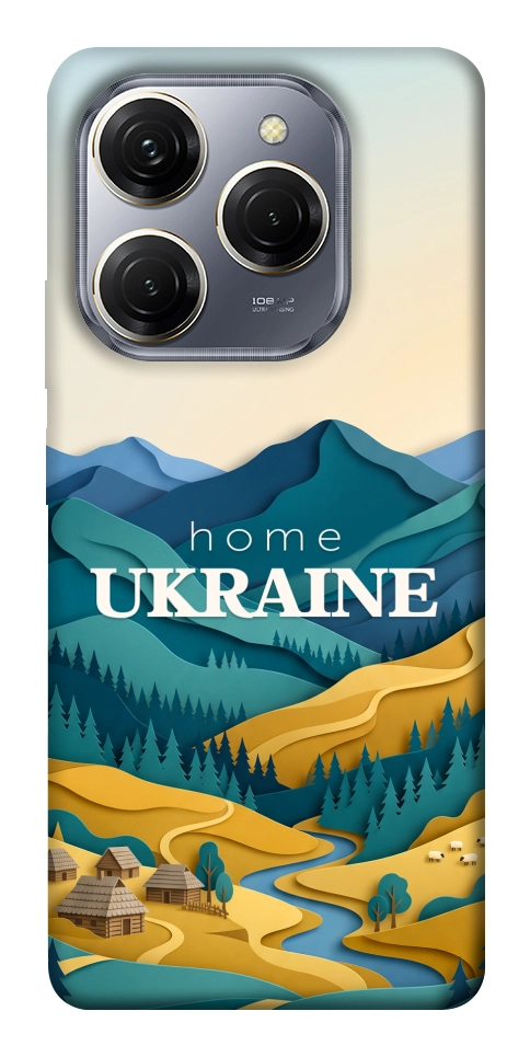 Чехол Ukraine home для TECNO Spark 20 Pro