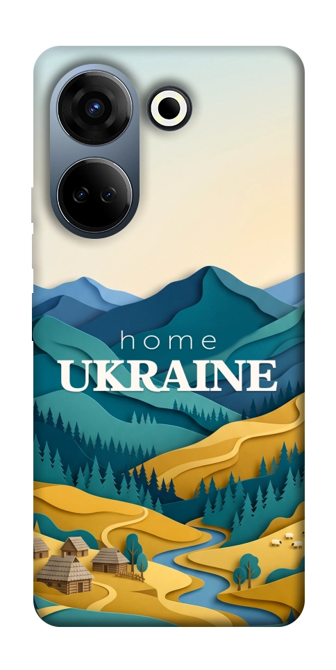 Чехол Ukraine home для TECNO Camon 20 Pro (CK7n)