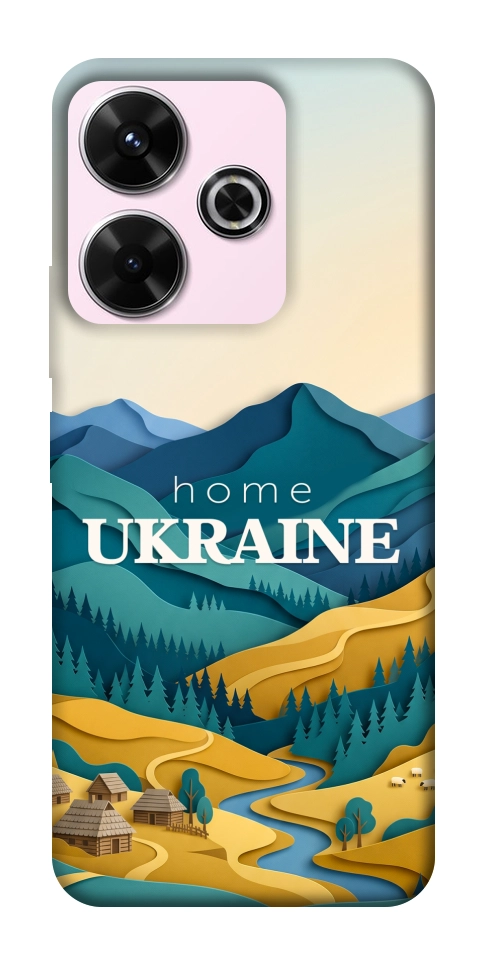 Чехол Ukraine home для Xiaomi Redmi 13 4G