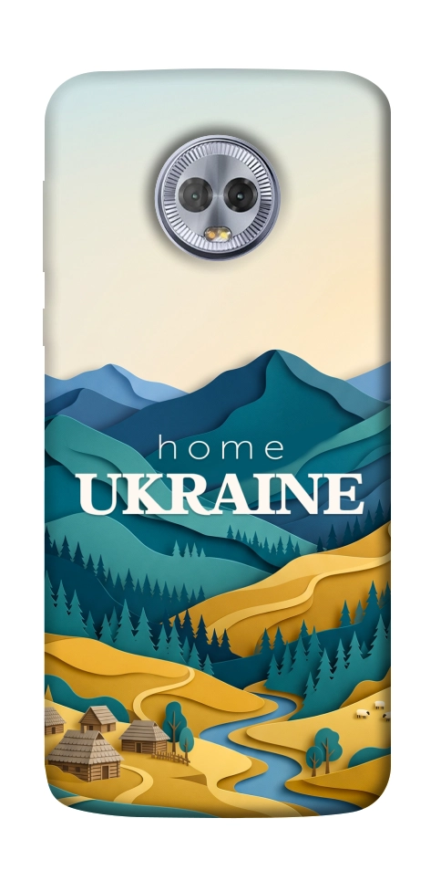 Чехол Ukraine home для Motorola Moto G6 Plus
