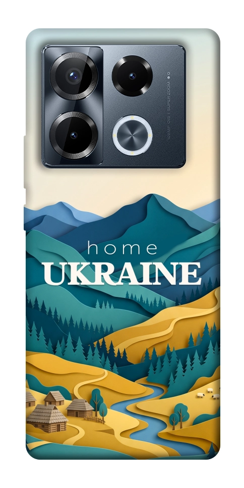 Чехол Ukraine home для Infinix Note 40 Pro 4G