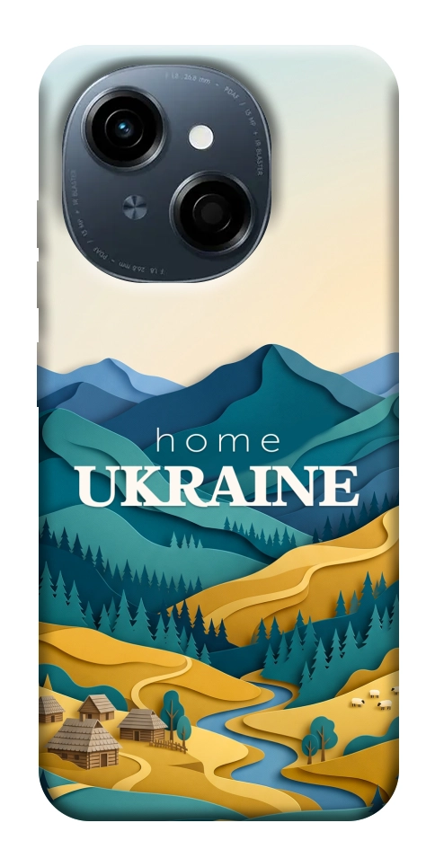 Чехол Ukraine home для TECNO Spark Go 1 (KL4)