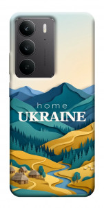 Чехол Ukraine home для Realme C75