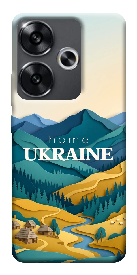 Чохол Ukraine home для Xiaomi Poco F6