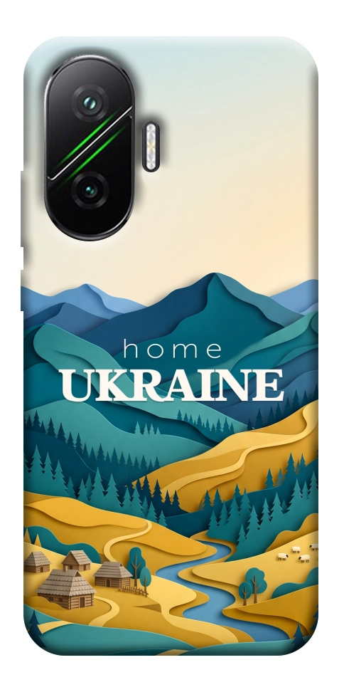 Чехол Ukraine home для Xiaomi Poco F7