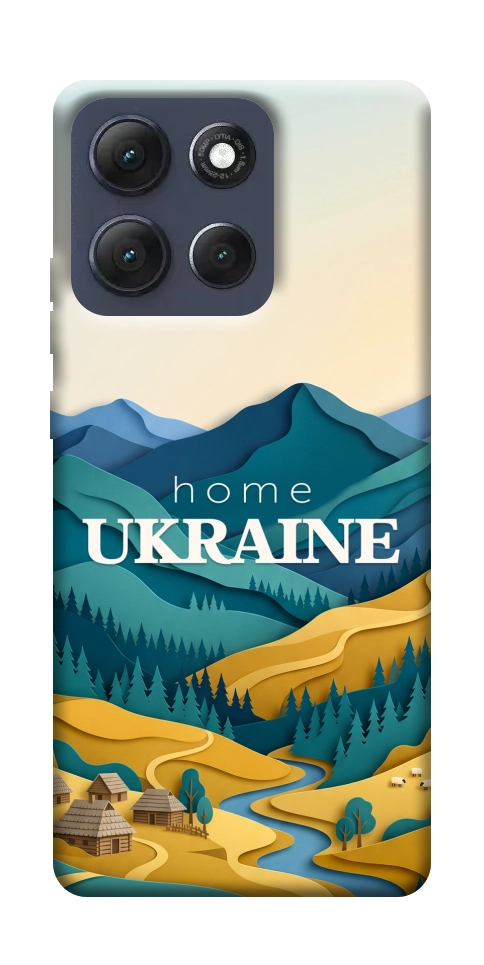 Чехол Ukraine home для Motorola Moto G86 Power