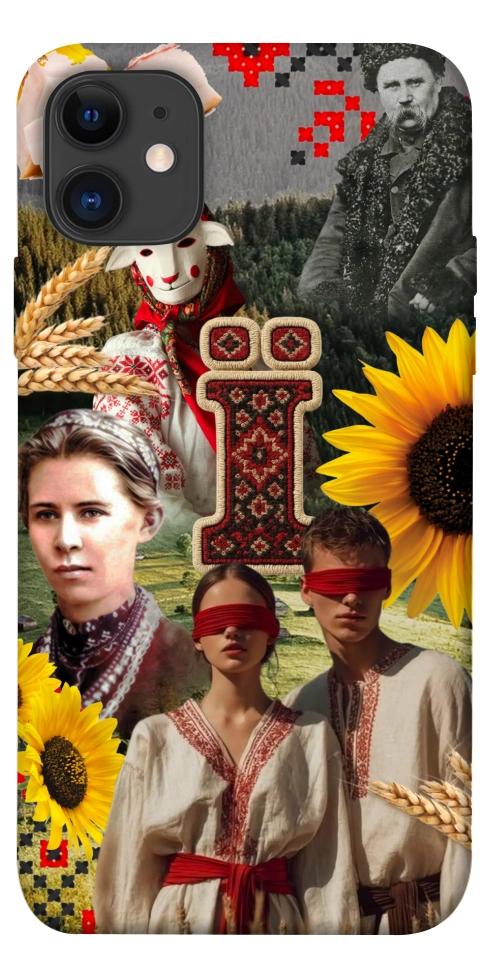 Чехол Ukr collage для iPhone 11