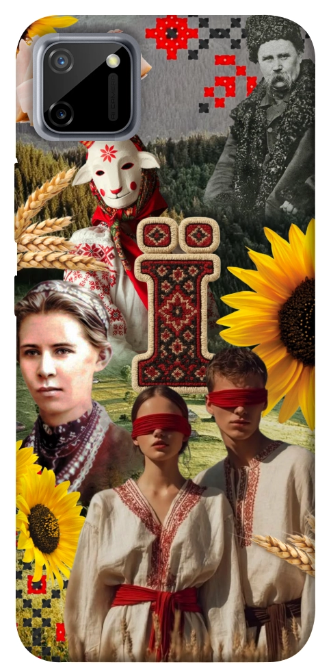 Чохол Ukr collage для Realme C11