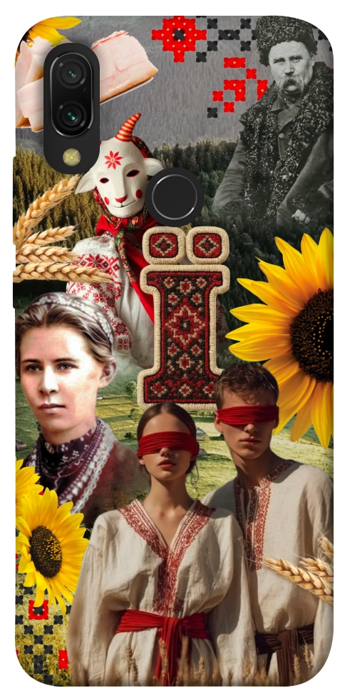 Чохол Ukr collage для Xiaomi Redmi 7