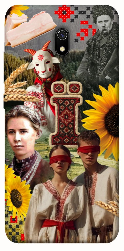 Чехол Ukr collage для Xiaomi Redmi 8a